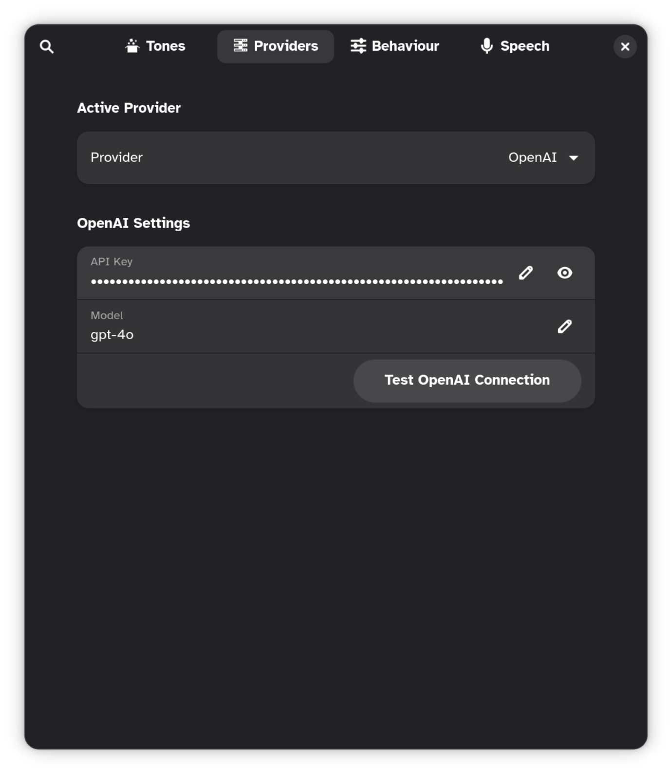 Castword — providers preferences