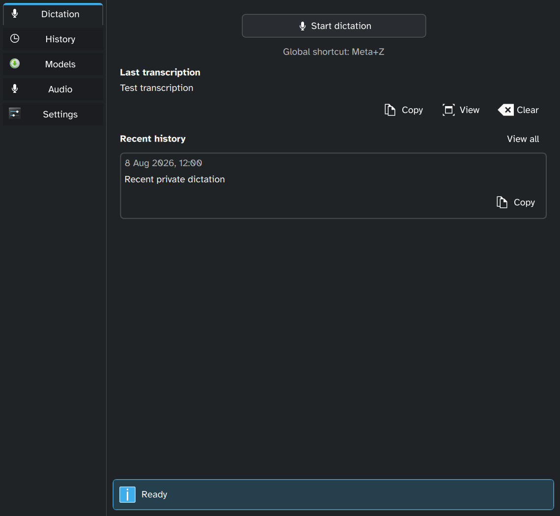 Kastword — offline dictation